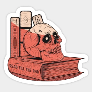 Read Till The End Sticker